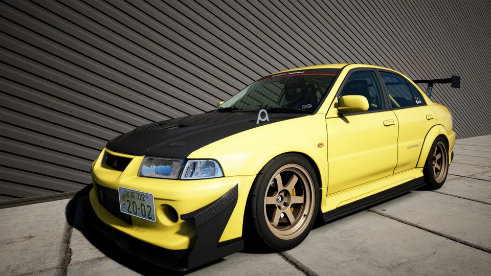 1999 Mitsubishi Lancer Evolution V "AEROBLITZ"