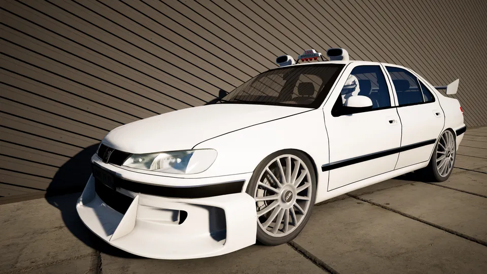 Peugeot 406 V6 Taxi 2 Shutoko